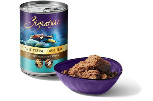 Zignature Whitefish Limited Ingredient Formula Grain-Free Canned Dog Food