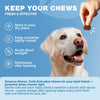 Chewia Hemp Calming Soft Chews for Dogs, Duck Flavor, 180 Count