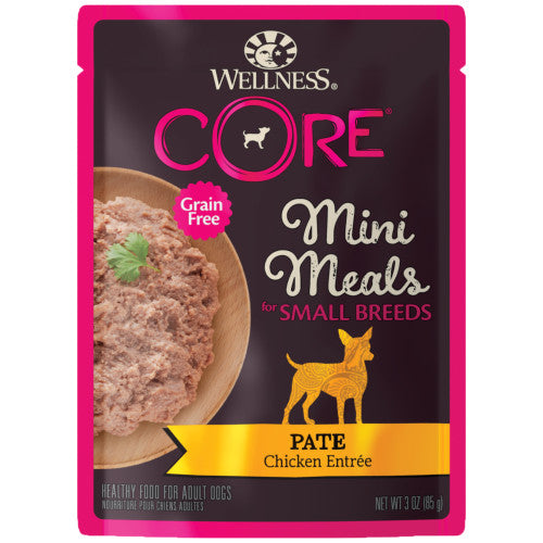 Wellness CORE Mini Meals Chicken — 3-oz, case of 12; Case of 12 × 3-oz containers