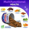 Artullano 26-in-1 Multivitamin Soft Chews for Dogs, Duck Flavor, 120 Count