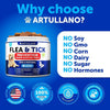 Artullano Flea & Tick Soft Chews for Dogs, Duck Flavor, 120 Count