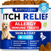 Artullano Skin & Coat Support Soft Chews for Dogs, Duck Flavor, 120 Count