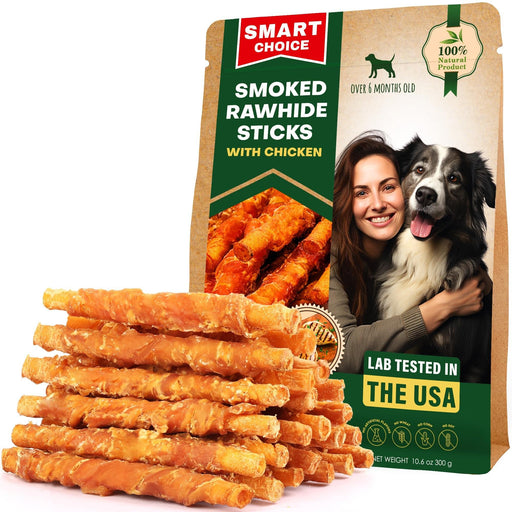 Beloved Pets Smoked Rawhide Sticks with Chicken, 10.6 oz