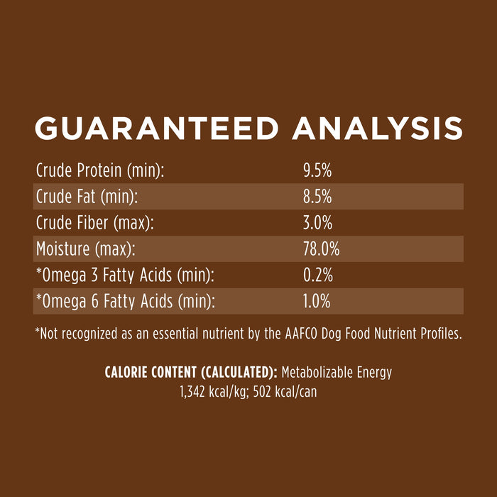 Instinct Original Wet Food Real Chicken Recipe dog 13.2 oz. product benefits and recipe information