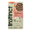 Instinct RawBoost+ Whole Grain Kibble Real Salmon & Brown Rice Recipe dog 3.5 lb. front package
