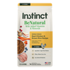 Instinct BeNatural Kibble Real Chicken & Brown Rice Recipe dog 4.5 lb. front package