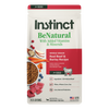 Instinct BeNatural Kibble Real Beef & Barley Recipe dog 4.5 lb. front package