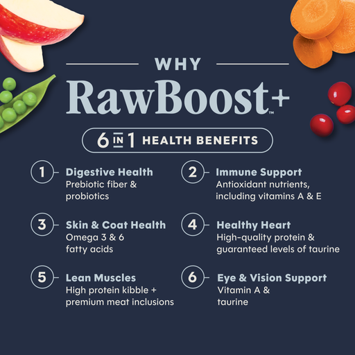 Instinct Raw Boost Kibble Real Salmon Recipe cat 4.5 lb. product benefits and recipe information