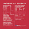 Instinct PeakBoost+ Kibble Real Beef Recipe dog 3.5 lb. ingredients, nutrition and feeding label