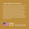 Instinct Ultimate Protein Kibble Cage-Free Duck Recipe cat 4 lb. ingredients, nutrition and feeding label