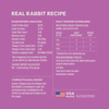 Instinct Original Kibble Real Rabbit Recipe cat 4.5 lb. ingredients, nutrition and feeding label