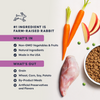 Instinct Original Kibble Real Rabbit Recipe cat 4.5 lb. product benefits and recipe information