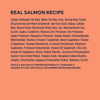Instinct Original Kibble Real Salmon Recipe cat 4.5 lb. ingredients, nutrition and feeding label