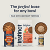 Instinct Original Kibble Real Salmon Recipe cat 4.5 lb. product benefits and recipe information