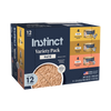 Instinct Original Patés Variety Pack cat 3 oz. (Pack of 12) front package