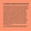 Instinct RawBoost+ Whole Grain Kibble Real Salmon & Brown Rice Recipe dog  ingredients, nutrition and feeding label
