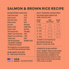 Instinct RawBoost+ Whole Grain Kibble Real Salmon & Brown Rice Recipe dog  ingredients, nutrition and feeding label