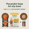 Instinct BeNatural Kibble Real Chicken & Brown Rice Recipe dog 25 lb. product benefits and recipe information