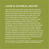 Instinct RawBoost+ Whole Grain Kibble Real Lamb & Oatmeal Recipe dog  ingredients, nutrition and feeding label