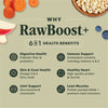 Instinct RawBoost+ Whole Grain Kibble Real Beef & Barley Recipe dog 20 lb. product benefits and recipe information