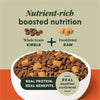 Instinct RawBoost+ Whole Grain Kibble Gut Health Recipe dog 18 lb. product benefits and recipe information