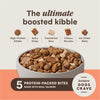 Instinct PeakBoost+ Kibble Real Salmon Recipe dog 17 lb. product benefits and recipe information