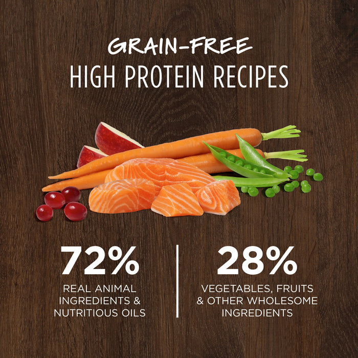 Instinct Original Kibble Real Salmon Recipe dog 20 lb. product benefits and recipe information