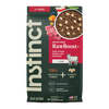 Instinct RawBoost+ Kibble Real Beef Recipe dog 20 lb. front package