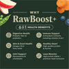 Instinct RawBoost+ Kibble Real Chicken Recipe dog 10 lb. product benefits and recipe information