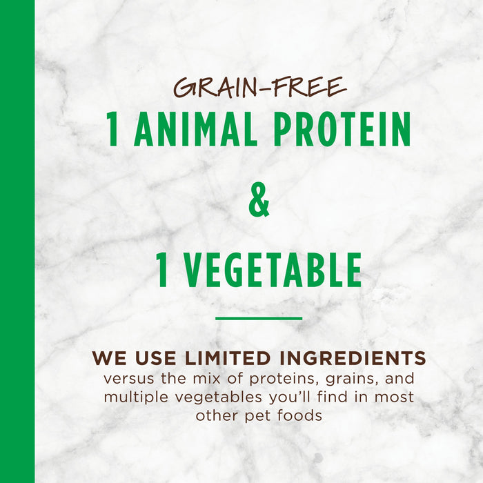 Instinct Limited Ingredient Diet Kibble Real Lamb Recipe dog 20 lb. product benefits and recipe information