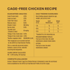 Instinct Ultimate Protein Kibble Cage-Free Chicken Recipe cat 10 lb. ingredients, nutrition and feeding label