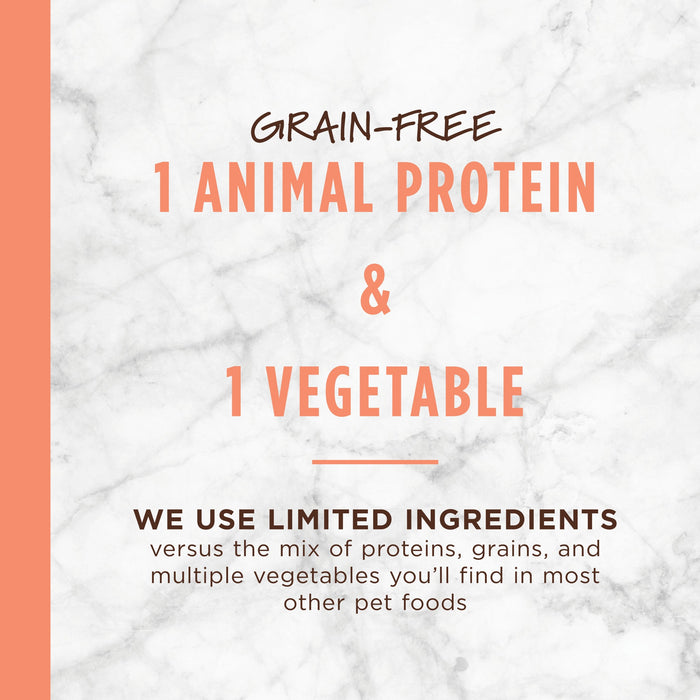 Instinct Limited Ingredient Diet Kibble Real Salmon Recipe dog 20 lb. product benefits and recipe information