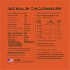 Instinct RawBoost+ Kibble Gut Health Recipe dog 18 lb. ingredients, nutrition and feeding label