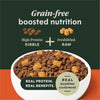 Instinct RawBoost+ Kibble Gut Health Recipe dog 18 lb. product benefits and recipe information