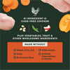 Instinct RawBoost+ Kibble Gut Health Recipe dog 18 lb. product benefits and recipe information