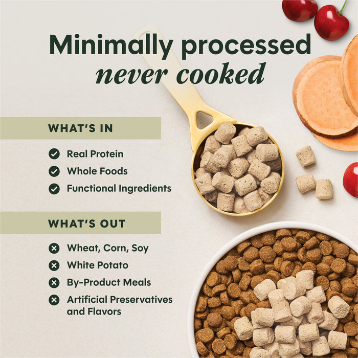 Instinct RawBoost+ Mixers Tranquility Recipe dog 5.5 oz. product benefits and recipe information
