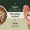 Instinct RawBoost+ Mixers Tranquility Recipe dog 5.5 oz. product benefits and recipe information