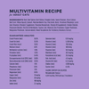 Instinct RawBoost+ Mixers Multivitamin Recipe cat  ingredients, nutrition and feeding label