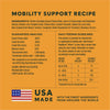 Instinct RawBoost+ Mixers Mobility Support Recipe dog 5.5 oz. ingredients, nutrition and feeding label
