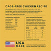 Instinct RawBoost+ Mixers Cage-Free Chicken Recipe dog  ingredients, nutrition and feeding label
