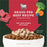 Instinct RawBoost+ Mixers Grass-Fed Beef Recipe dog  product benefits and recipe information