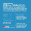 Instinct Limited Ingredient Diet Patés Real Turkey Recipe cat 3 oz. ingredients, nutrition and feeding label