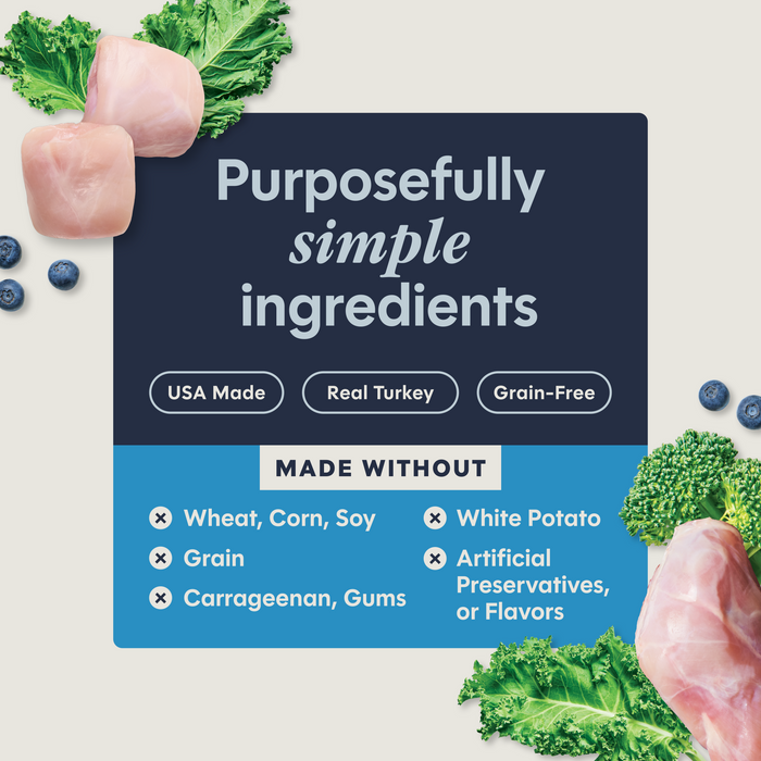 Instinct Limited Ingredient Diet Patés Real Turkey Recipe cat 3 oz. product benefits and recipe information