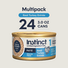 Instinct Limited Ingredient Diet Patés Real Turkey Recipe cat 3 oz. product benefits and recipe information