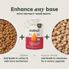 Instinct Grass-Fed Beef Bone Broth dog 16 oz. product benefits and recipe information