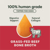 Instinct Grass-Fed Beef Bone Broth dog 16 oz. product benefits and recipe information