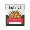 Instinct Freshly Crafted Meals Grass-Fed Beef Recipe dog 11 oz. front package