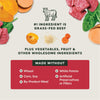Instinct Freshly Crafted Meals Grass-Fed Beef Recipe dog 11 oz. product benefits and recipe information