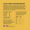 Instinct Freshly Crafted Meals Cage-Free Chicken Recipe dog 11 oz. ingredients, nutrition and feeding label