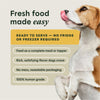 Instinct Freshly Crafted Meals Cage-Free Chicken Recipe dog 11 oz. product benefits and recipe information